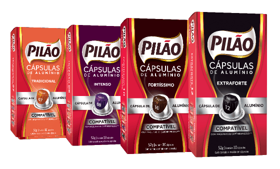 Conheça os diferentes blends das cápsulas de café Pilão